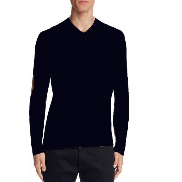 Theory Donner VCashmere V Neck Pullover Sweater